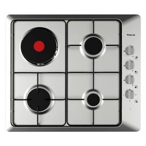 Plaque de Cuisson Encastrable FOCUS F806X 4 Feux 60 cm - Inox