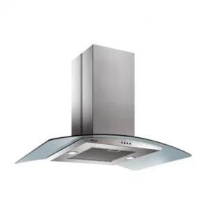 Hotte Centrale FOCUS F915X 90 cm - Inox & Vitre